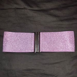 Urban Outfitters Pink Elastic Belt